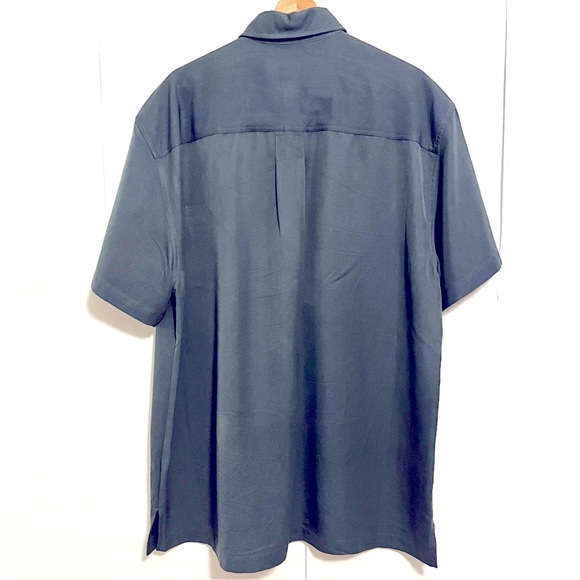 HAVANA JACKS CAFE Men’s Shirt in Slate Blue - Picture 3 of 5